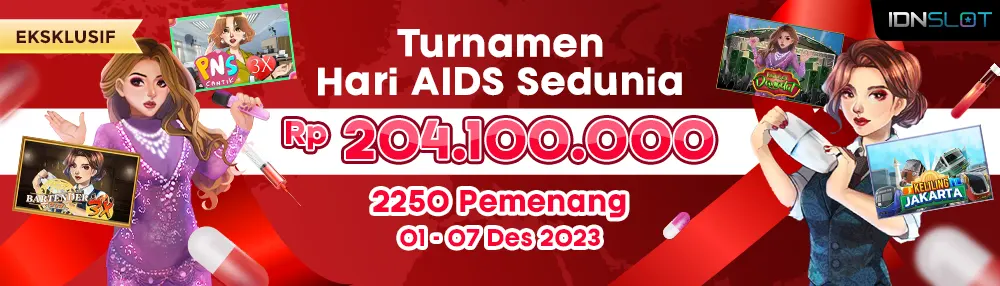 Turnamen IDNSLOT Hari AIDS Sedunia